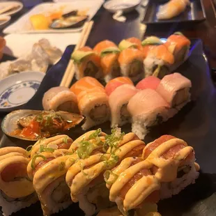 food, sushi and sashimi, sashimi, sushi