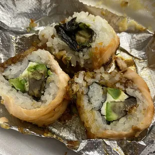 Baked Salmon Roll