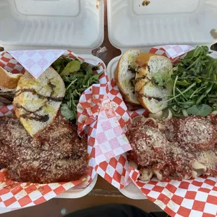 Lasagna &amp; meatballs with pasta