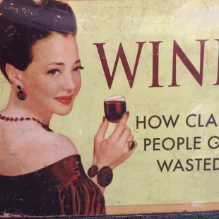 I'm not a big wine connoisseur &amp; it made me laugh