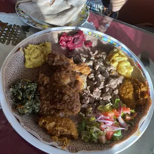 It was one of the combos...the waiter recommended this and so we ran with it ;) it was yum!