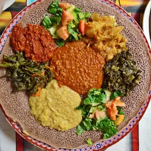 Veggie Plate for two.