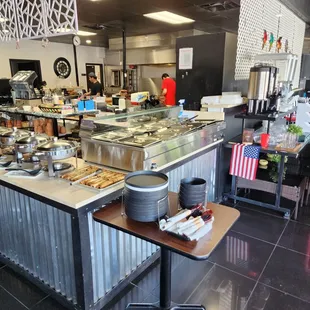 interior, sushi and sashimi