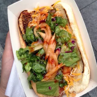 Kimchi Hot Dogs