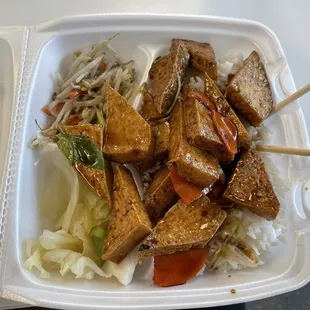 Tofu dish