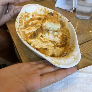 Finished biscuits and gravy