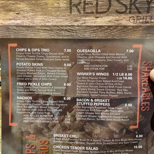 Menu...