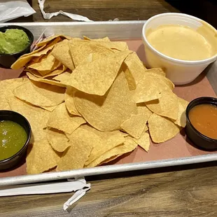 Chips n dip trio...
