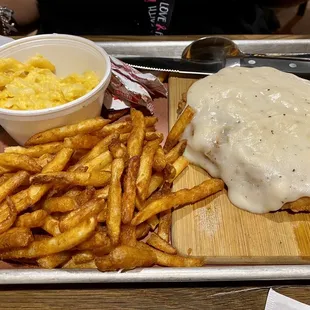 Chicken fried steak...