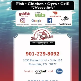 Our newest menu 2021