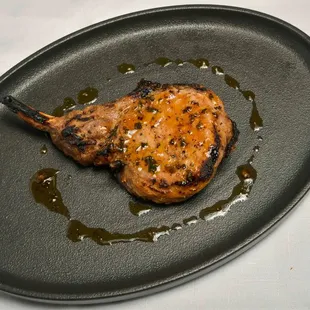 Our Cheshire Pork Chop - Double Cut &amp; Roasted