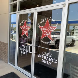 Y&apos;all come eat at the Red Star Cafe!