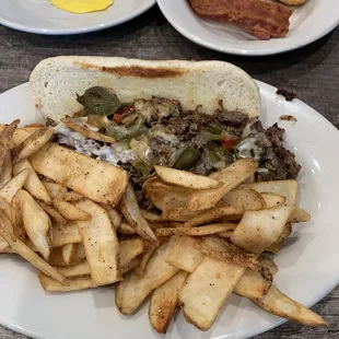 The Texas cheesesteak. Absolutely fantastic! I&apos;ll get it again!