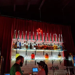 Bar area