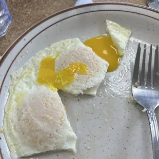 Supposed to be over medium eggs