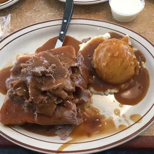 Hot roast beef.  Wasn't that great.