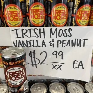 fresh moo vanilla and peanut cans