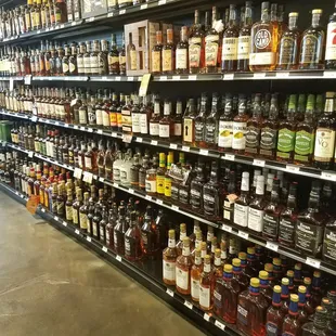 Liquor shelf