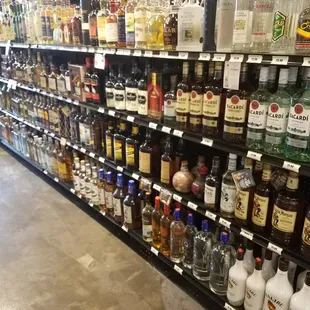 Liquor shelf