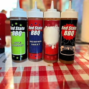 A few of their sauces
