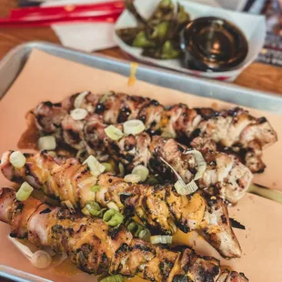 signature Stix - Chicken Teriyaki, signature Stix - Chicken Thai Curry Satay (Gluten Free)