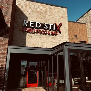 Located in the new shops in front of Mustang Station