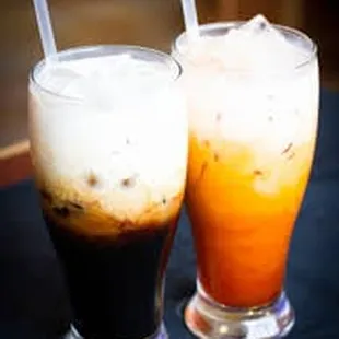 Thai Ice Tea and Ice Coffee