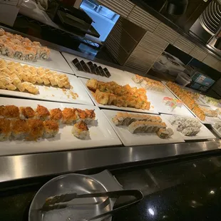 Endless Sushi &amp; with Hibachi bar.