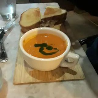 Grilled Cheese Sandwich & Tomato Soup