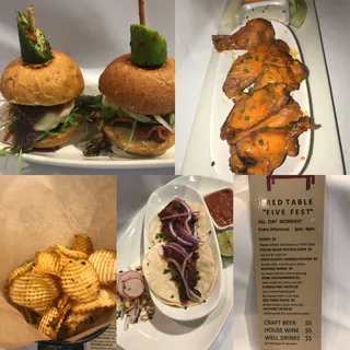 Monday All Night Happy Hour and Pasta Special