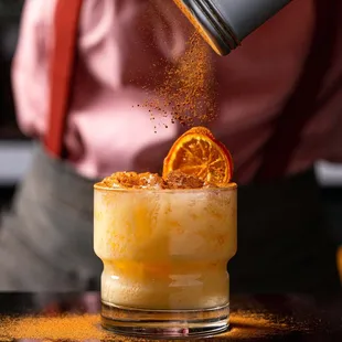 Breakfast Cocktail - Spiked Cinnamon Orange Julius