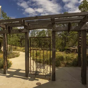 Bungalow path entrance