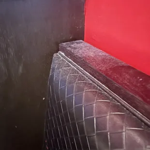 Filthy booth