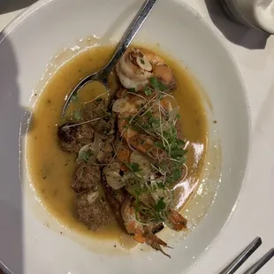 Shrimp appetizer