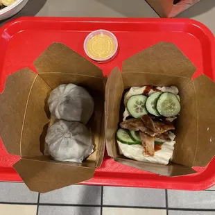 Taro Buns and Pork Belly Bun (2.23.23)