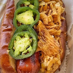 Nirvana style Waygu Beef Hotdog