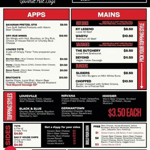 Menu - May 2024