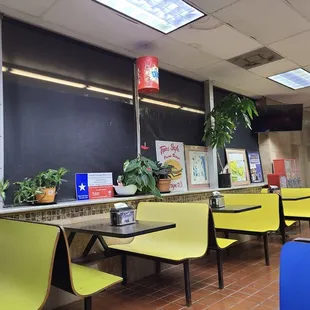 the interior of a restaurant