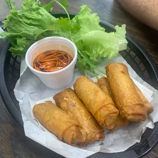 Egg rolls!!! Mmmmmm love it!