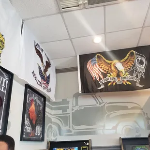 Nice honorable flags all around. Memorial day weekend!