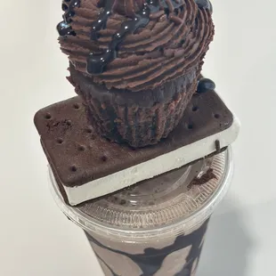 Chocolate milkshake