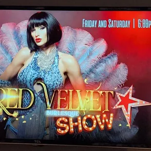 Red Velvet Burlesque Show May 2023