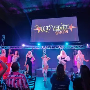 Red Velvet Burlesque Show is a at Notoriety Theater on Fremont Street. April 2023