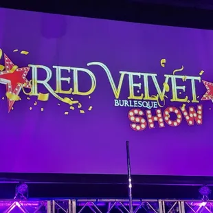 Red Velvet Burlesque Show located in the Notoriety Theater on Fremont Street. April 2023