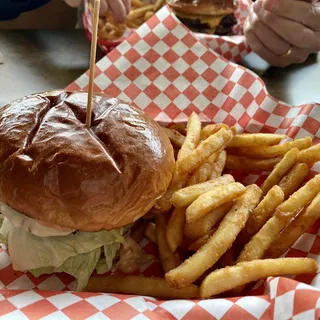 Pepper Jack Cheese Burger