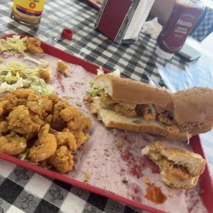 Shrimp Poboy