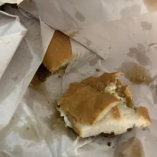 Hot sausage poboy