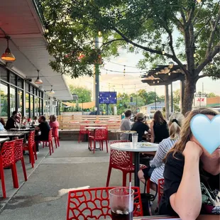Patio seating