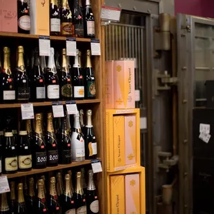 We have an extensive selection of bubbly!