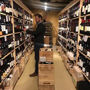 Peruse our Wine Vault!